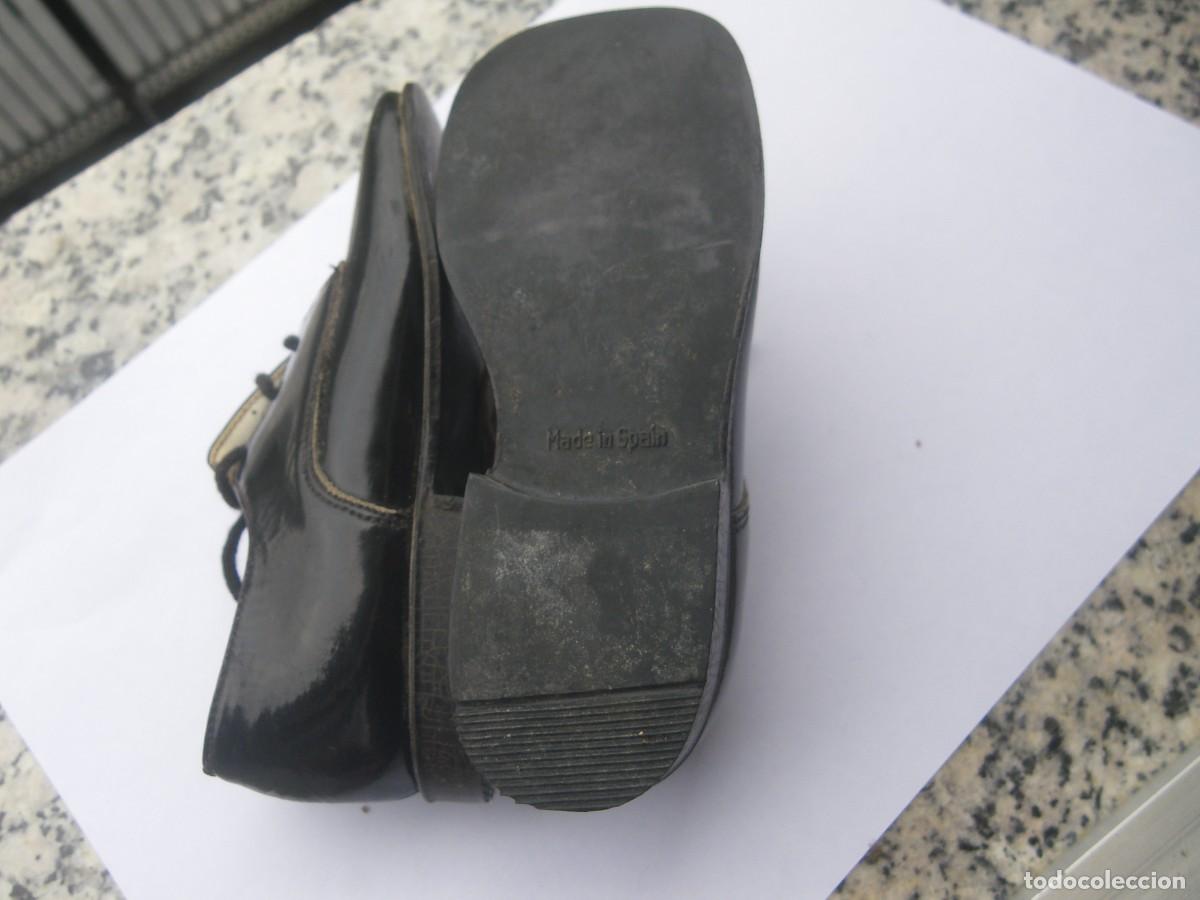 Antig&uuml;edades: ANTIGUOS ZAPATOS DE CHAROL - Foto 6