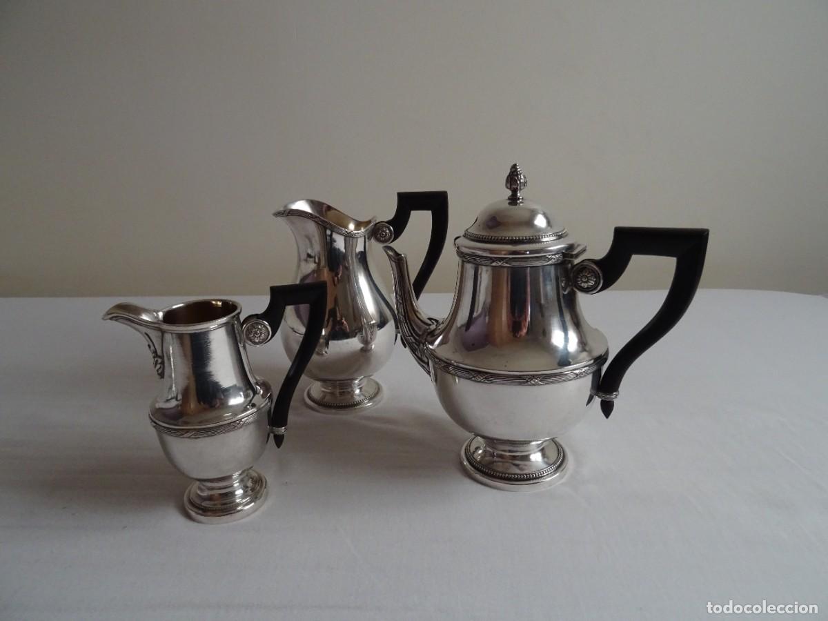 Antig&uuml;edades: Antiguo servicio de cafe o t&eacute; - Foto 2