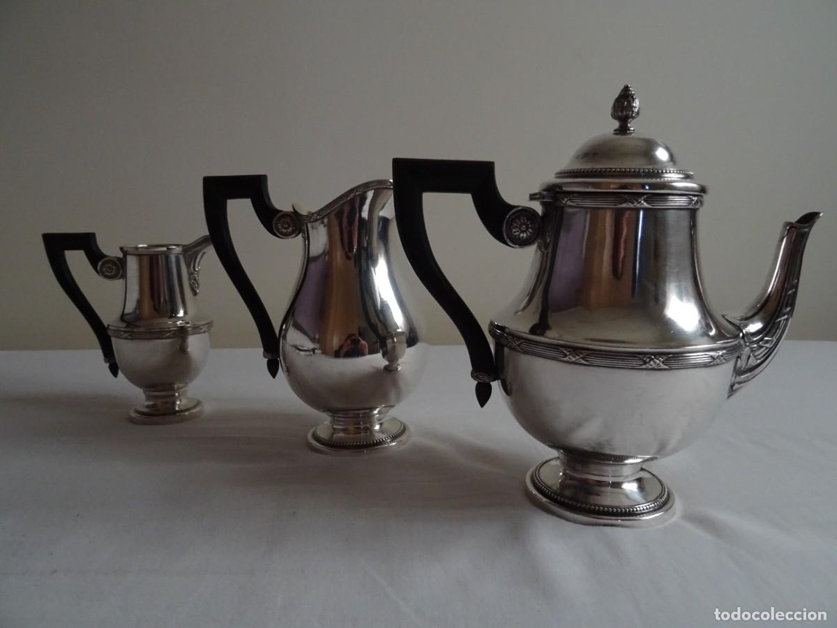 Antig&uuml;edades: Antiguo servicio de cafe o t&eacute; - Foto 3