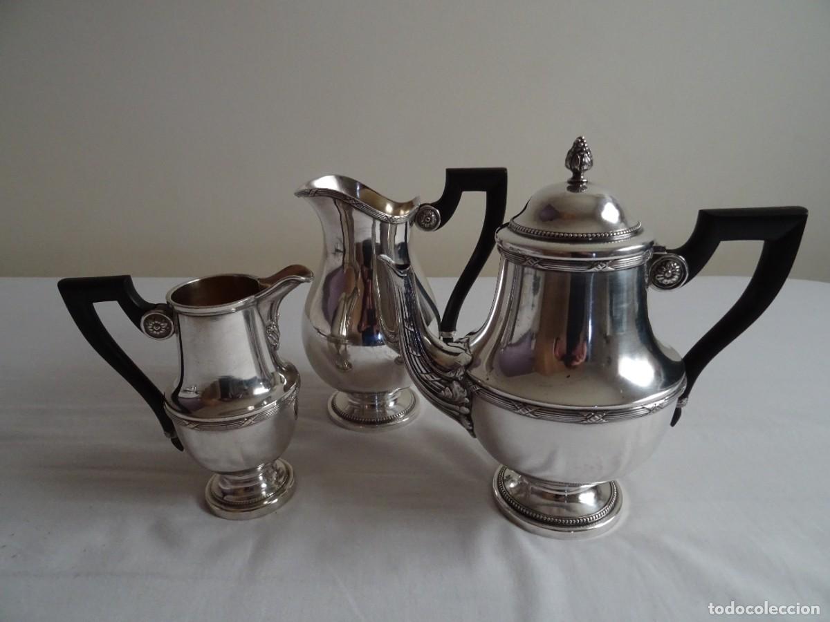 Antig&uuml;edades: Antiguo servicio de cafe o t&eacute; - Foto 4