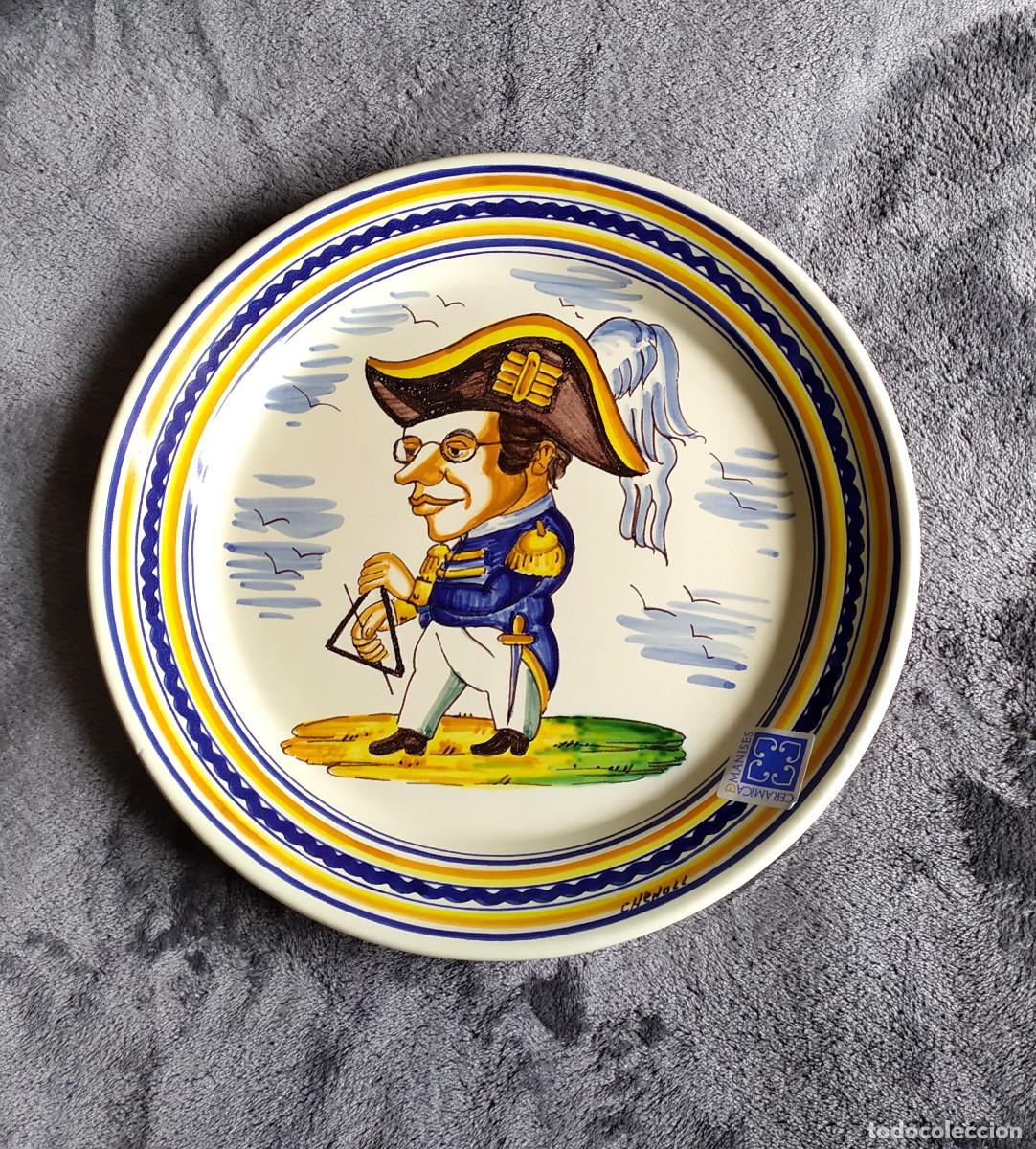 Antig&uuml;edades: Plato Chenoll Cer&aacute;mica de Manises - Foto 1