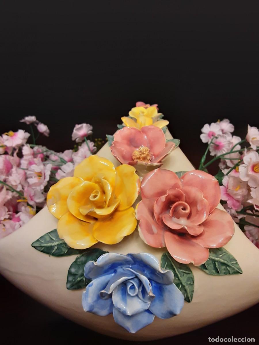 Antig&uuml;edades: Centro de mesa de porcelana - Foto 4