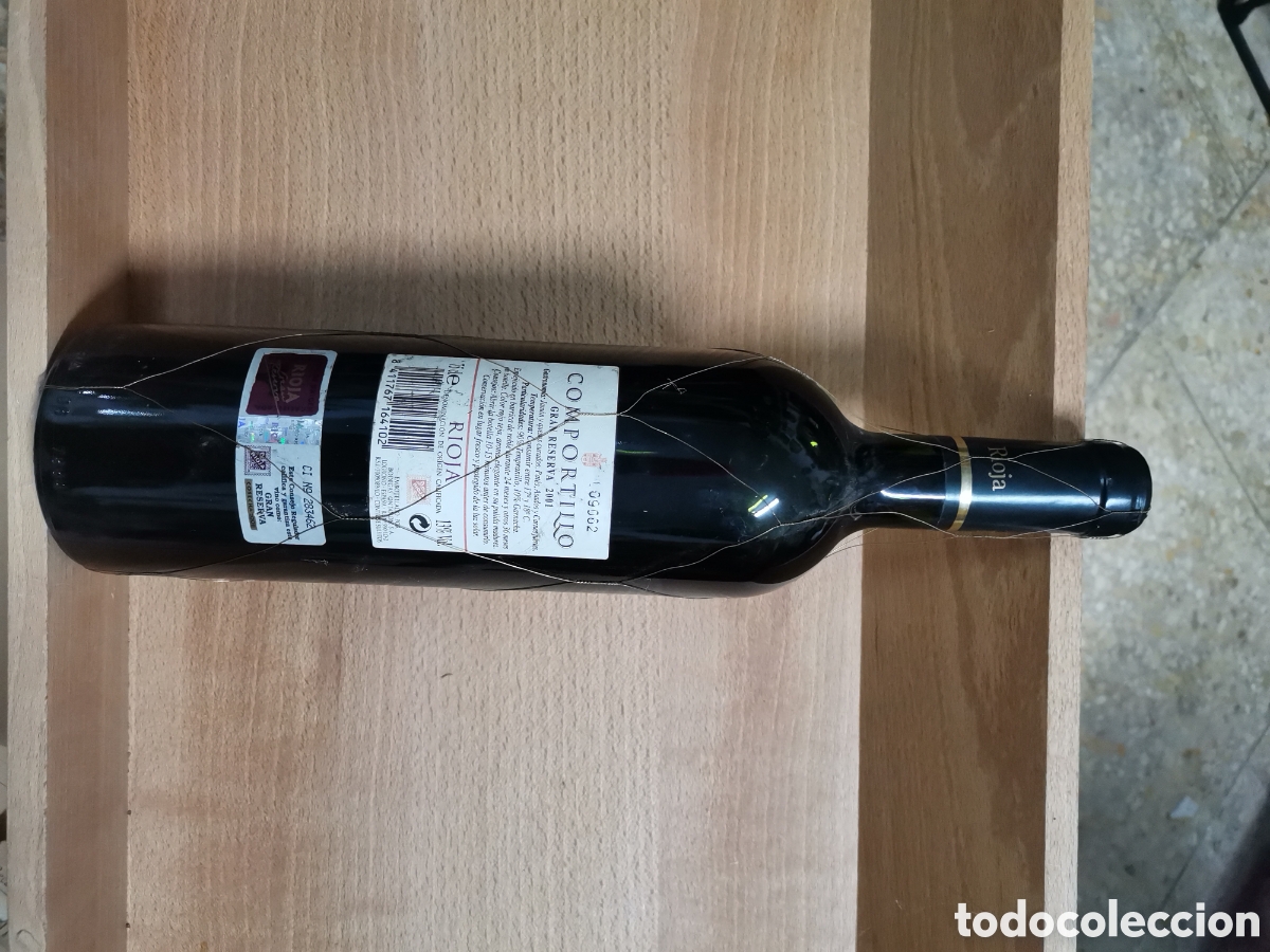 Antig&uuml;edades: Vino comportillo 2001 gran reserva - Foto 2