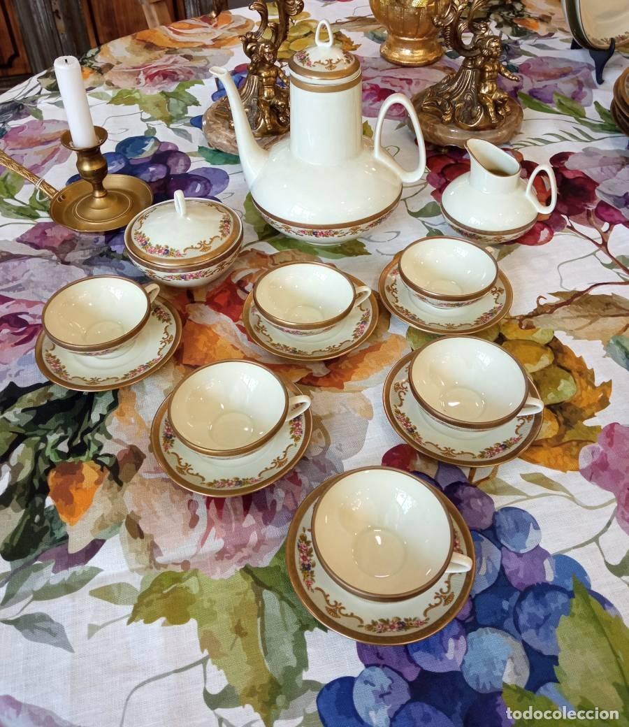 Antig&uuml;edades: Antiguo juego de caf&eacute; Herrandiz - Foto 1