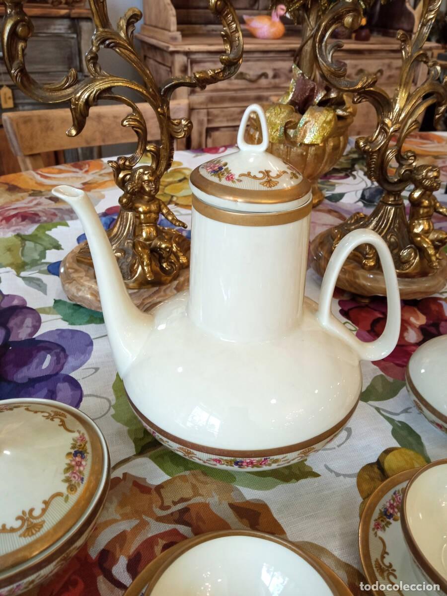Antig&uuml;edades: Antiguo juego de caf&eacute; Herrandiz - Foto 3