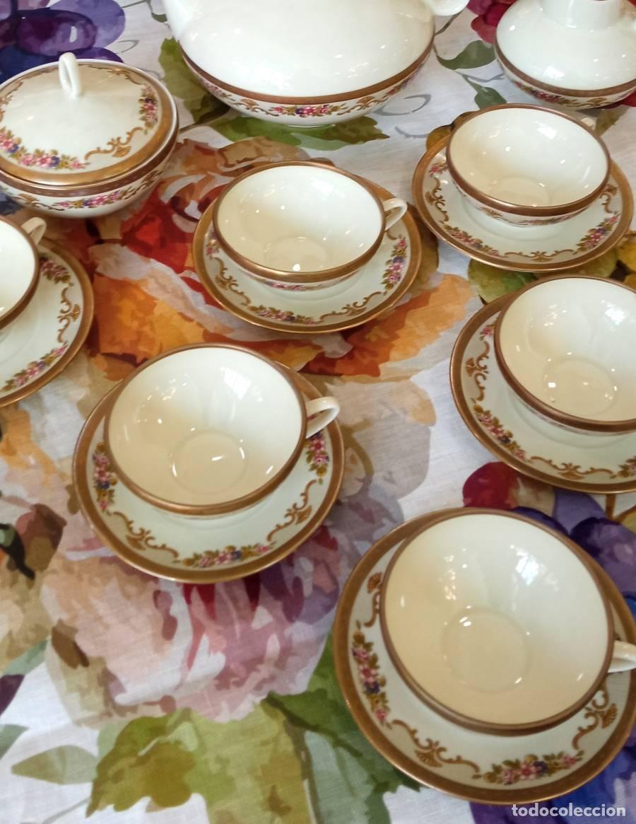 Antig&uuml;edades: Antiguo juego de caf&eacute; Herrandiz - Foto 4