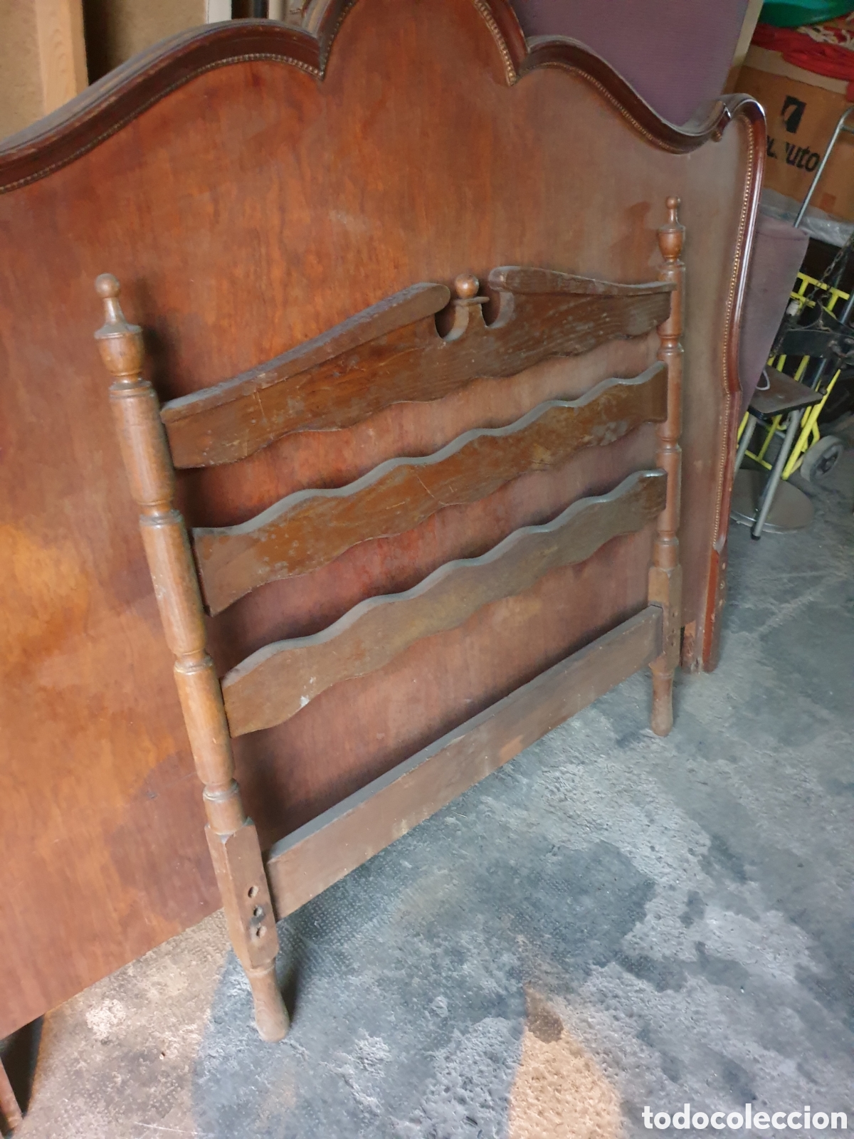 Antig&uuml;edades: CABEZAL CAMA - Foto 2