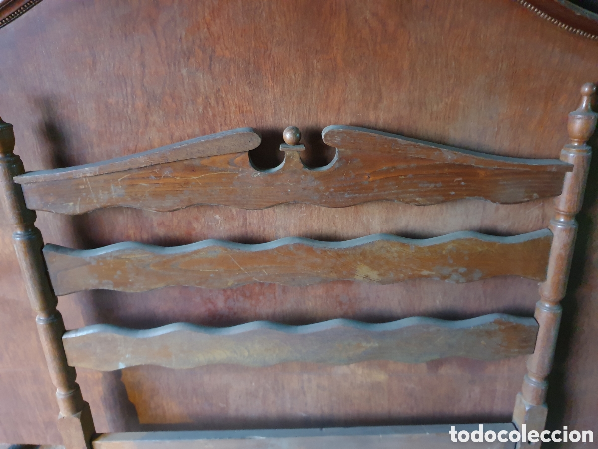 Antig&uuml;edades: CABEZAL CAMA - Foto 3