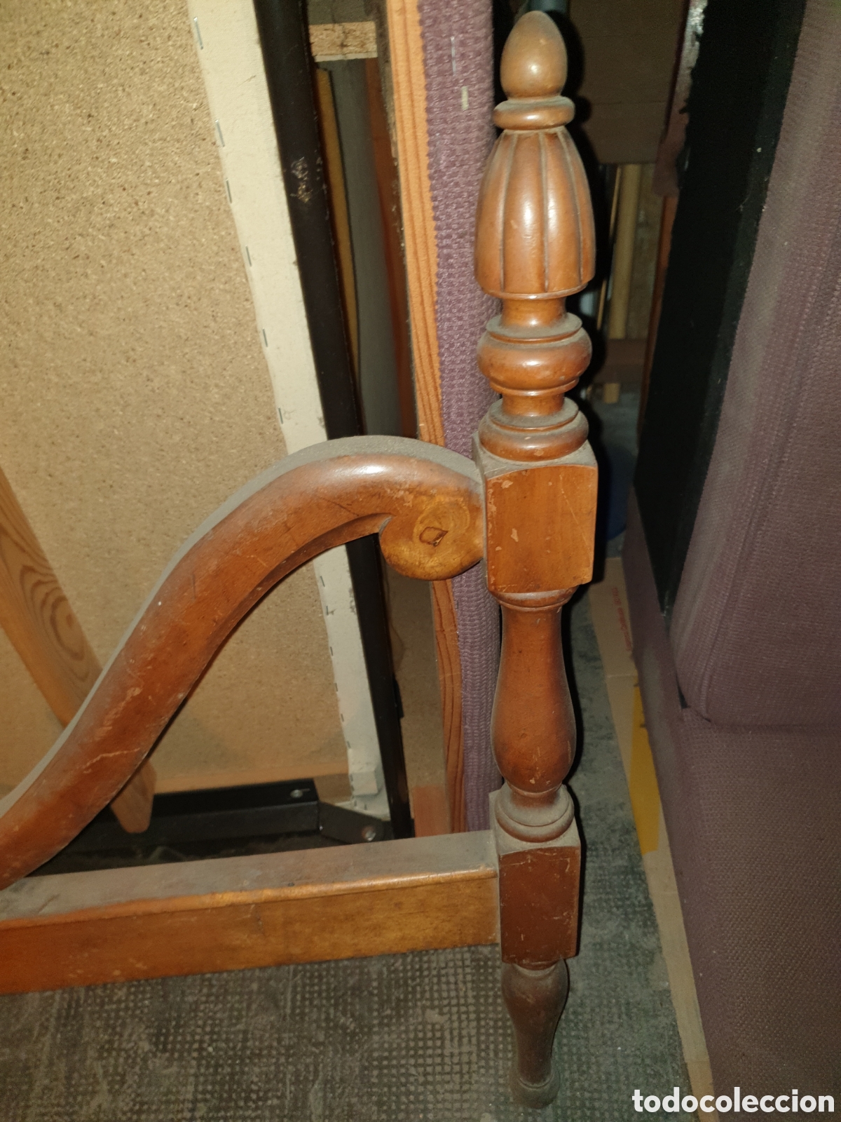 Antig&uuml;edades: CABEZAL CAMA - Foto 3