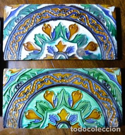 Azulejo sevillano (cerámica s. XIX Pickman)