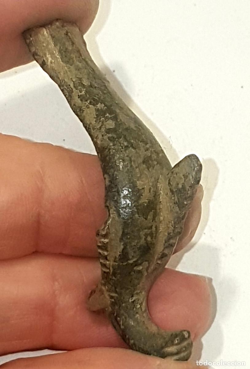 Antig&uuml;edades: RARA FIBULA ROMANA. DELF&Iacute;N. ARQUEOLOGIA. SIGLO I-III DC