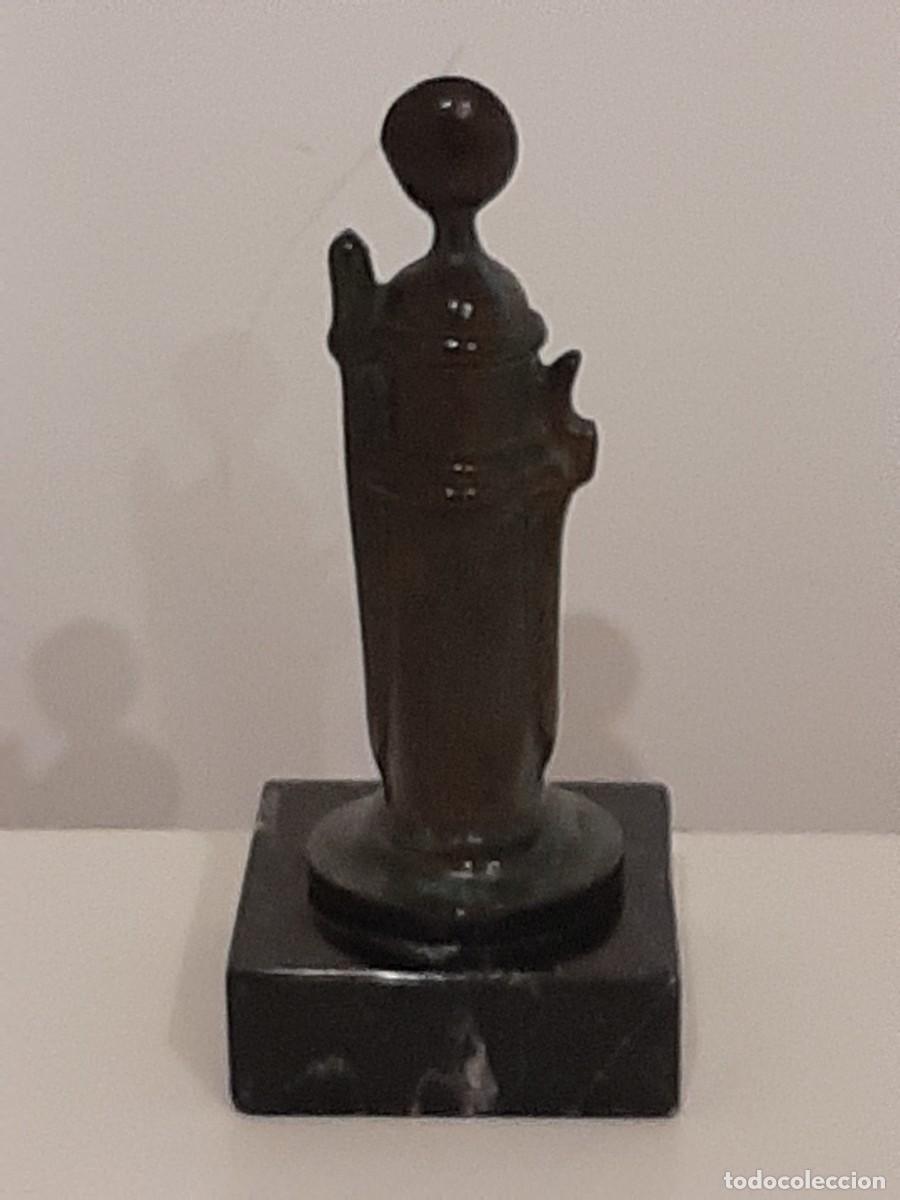 Antig&uuml;edades: SURTIDOR CEPSA DE BRONCE CON BASE DE M&Aacute;RMOL. - Foto 6