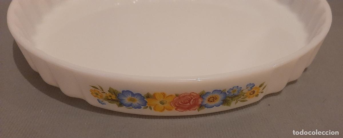 Antig&uuml;edades: Bandeja vintage vidrio Pyrex - Foto 2