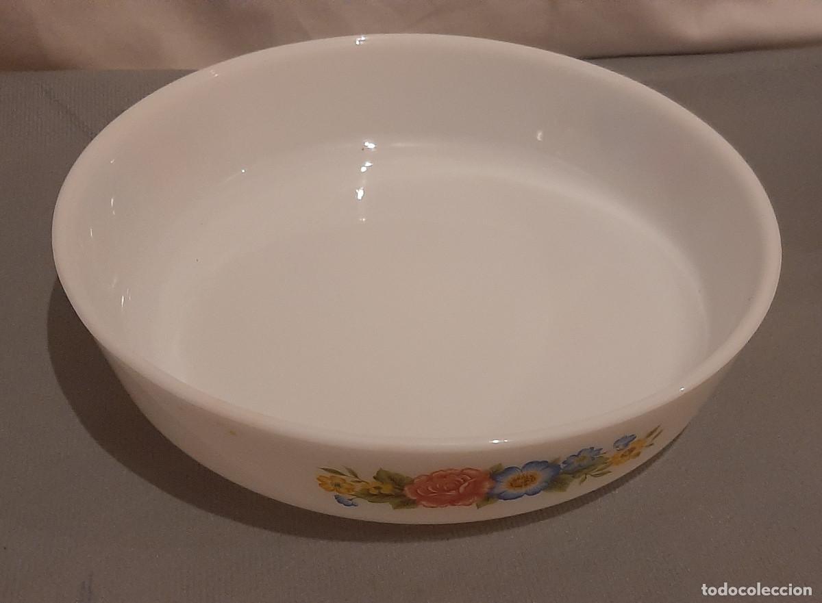 Antig&uuml;edades: Fuente vintage vidrio Pyrex - Foto 1