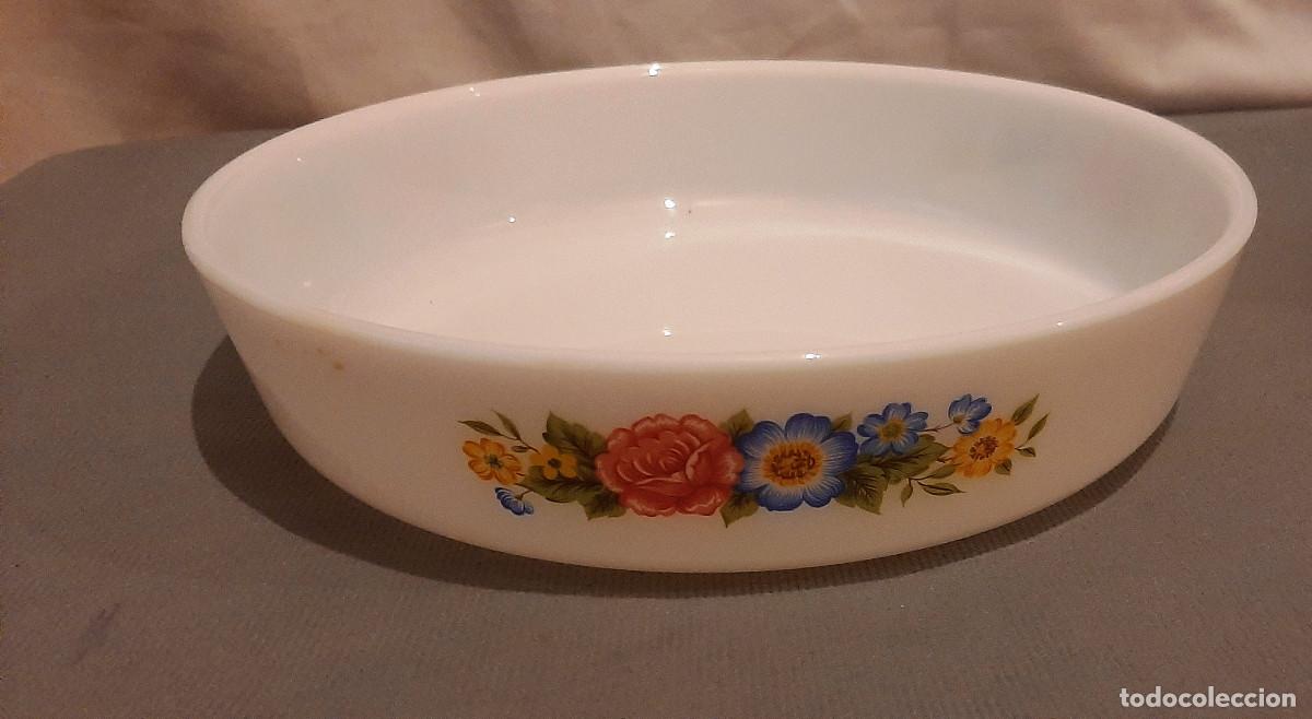 Antig&uuml;edades: Fuente vintage vidrio Pyrex - Foto 4