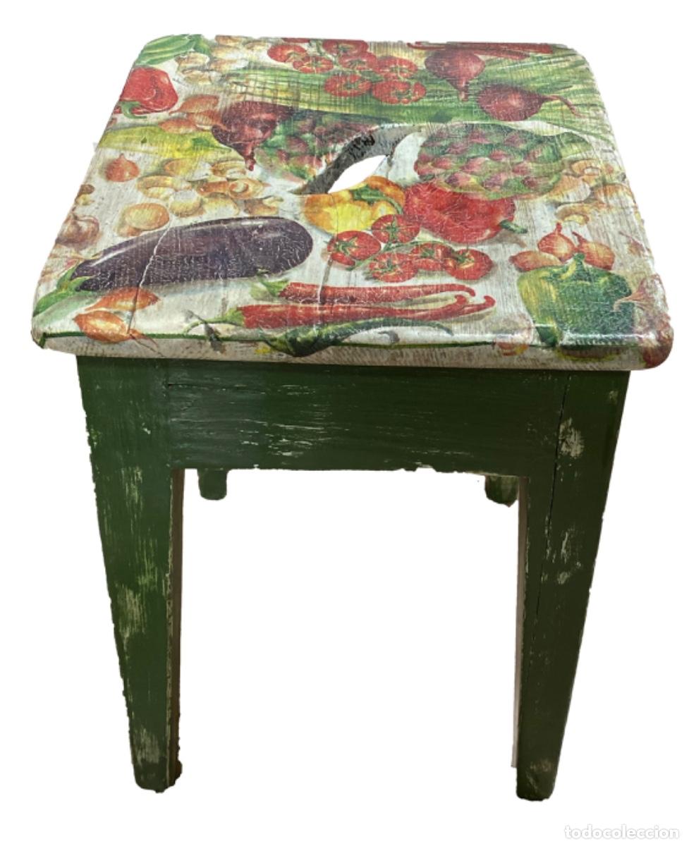 Antig&uuml;edades: Taburete - Foto 1