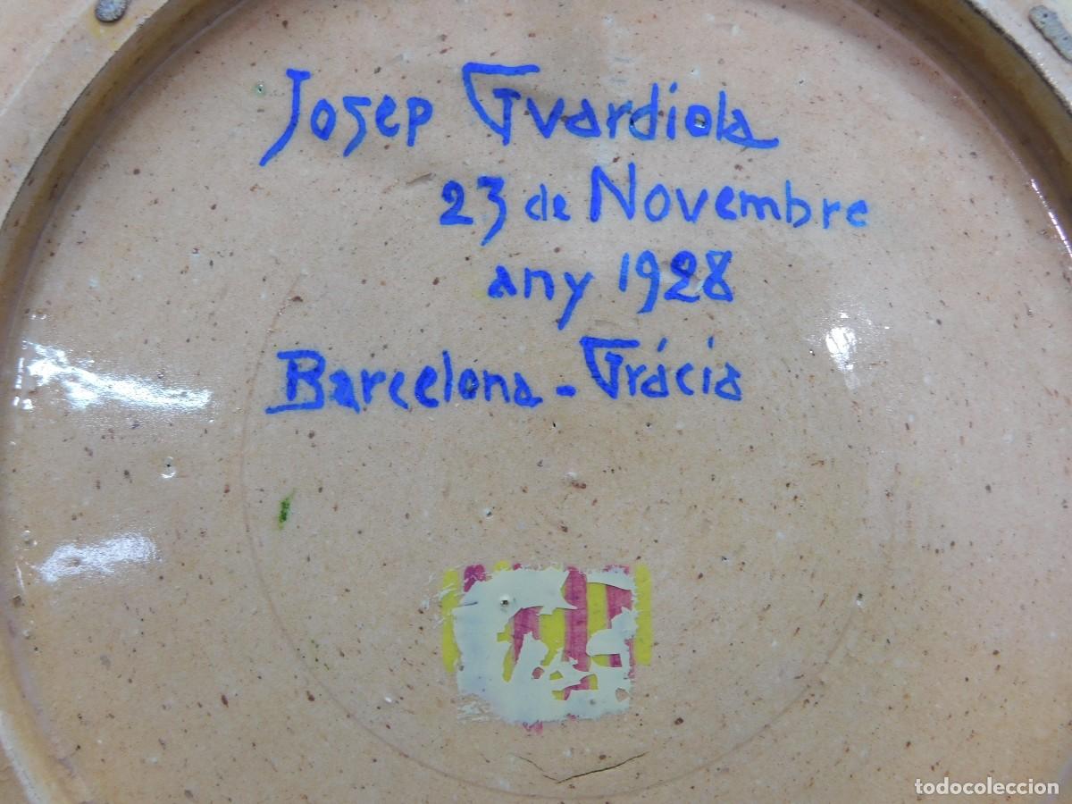Antig&uuml;edades: PLATO CER&Aacute;MICA - JOSEP GUARDIOLA - Foto 10