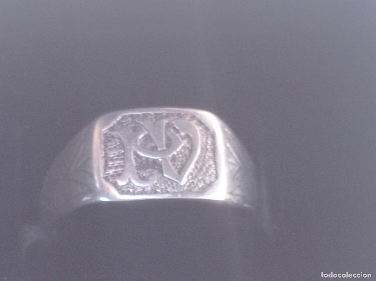 Antig&uuml;edades: Anillo plata de ley - Foto 2