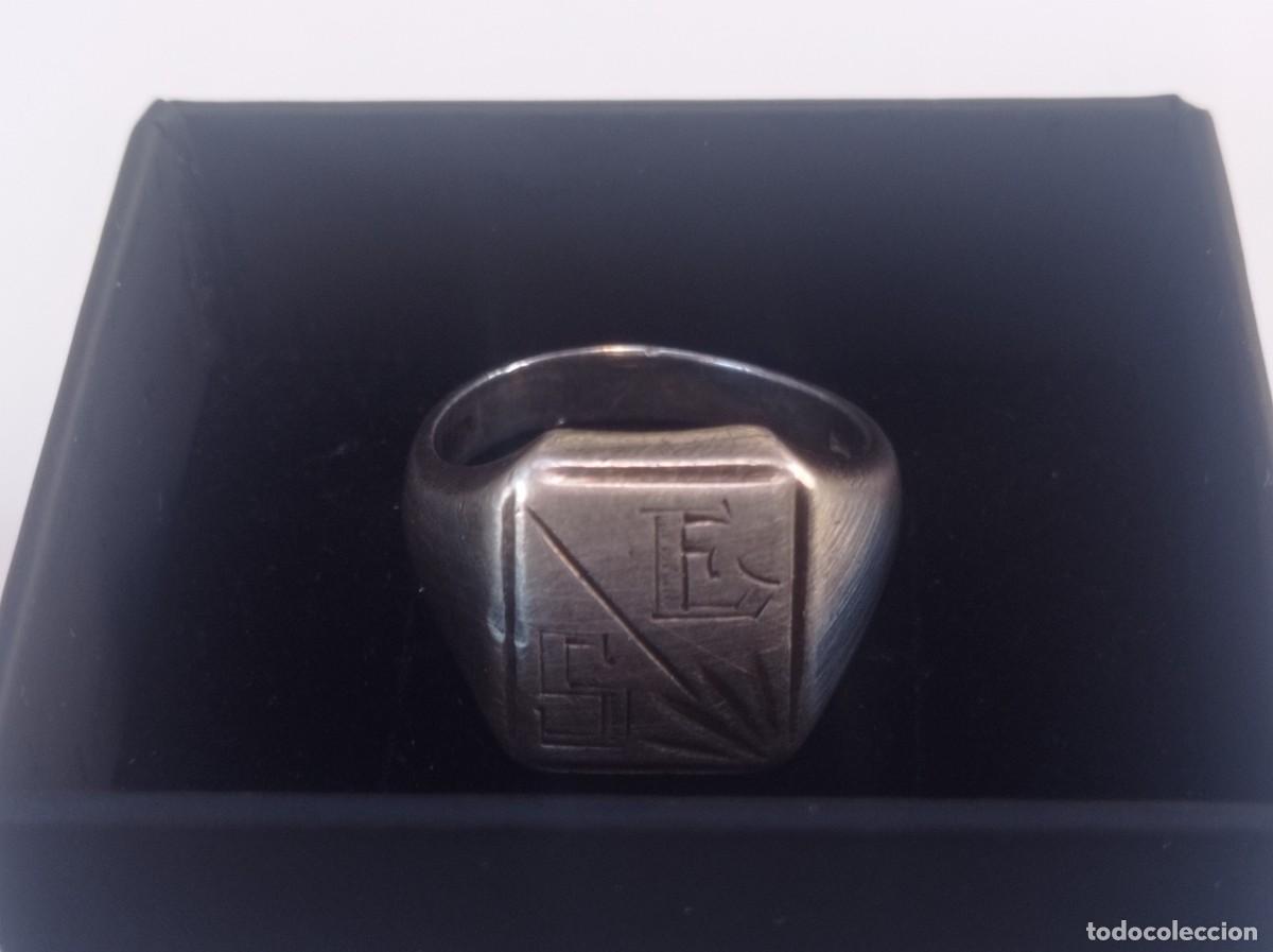 Antig&uuml;edades: Anillo plata de ley - Foto 1