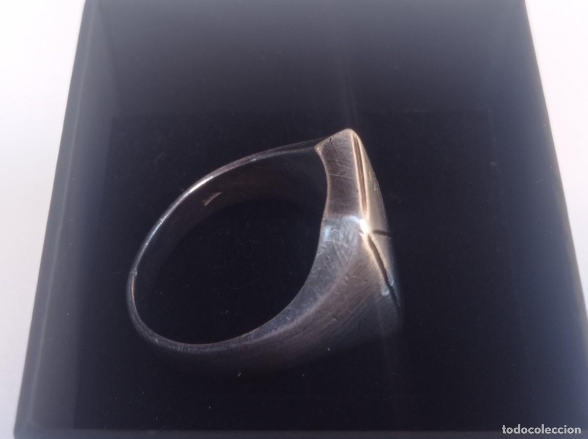 Antig&uuml;edades: Anillo plata de ley - Foto 2