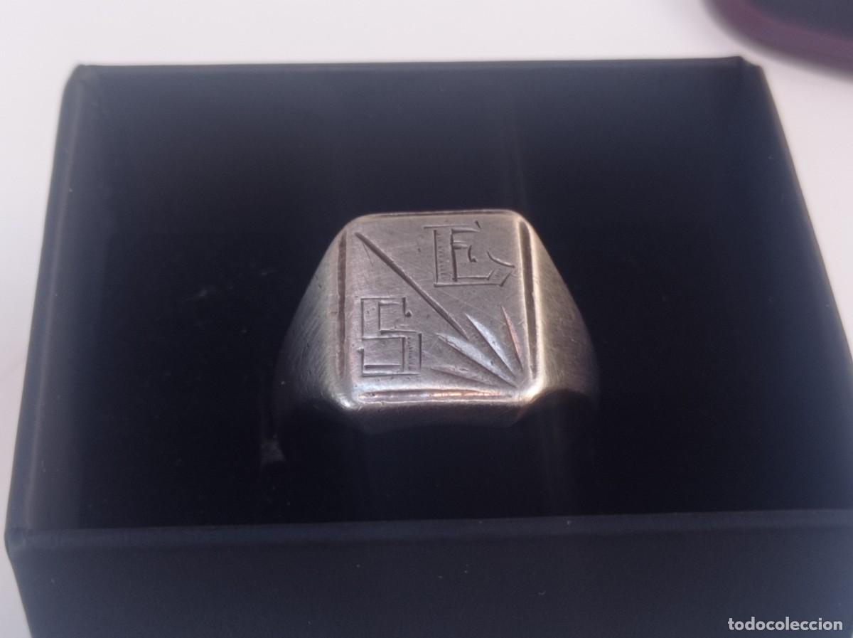 Antig&uuml;edades: Anillo plata de ley - Foto 5