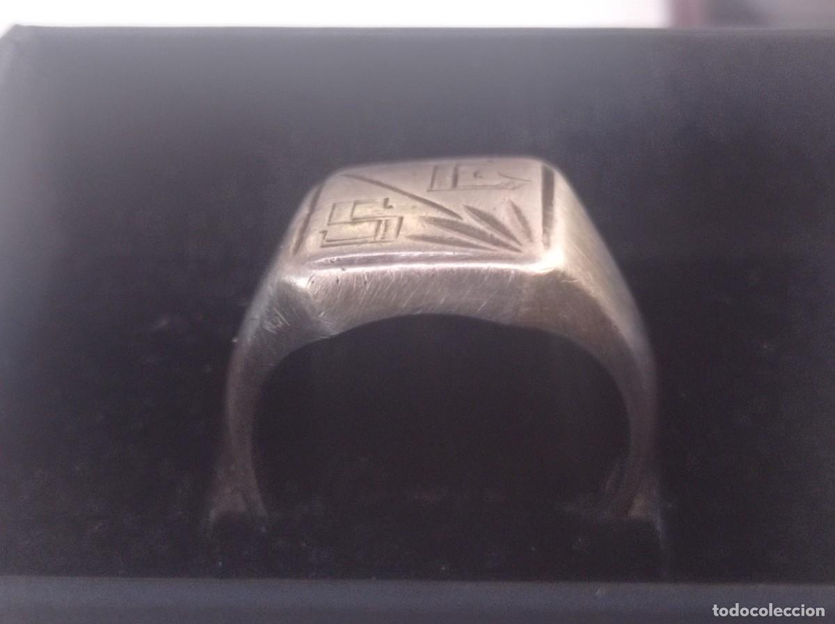 Antig&uuml;edades: Anillo plata de ley - Foto 6