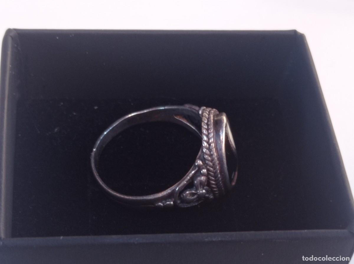 Antig&uuml;edades: Anillo plata de ley Yin y el Yang - Foto 6