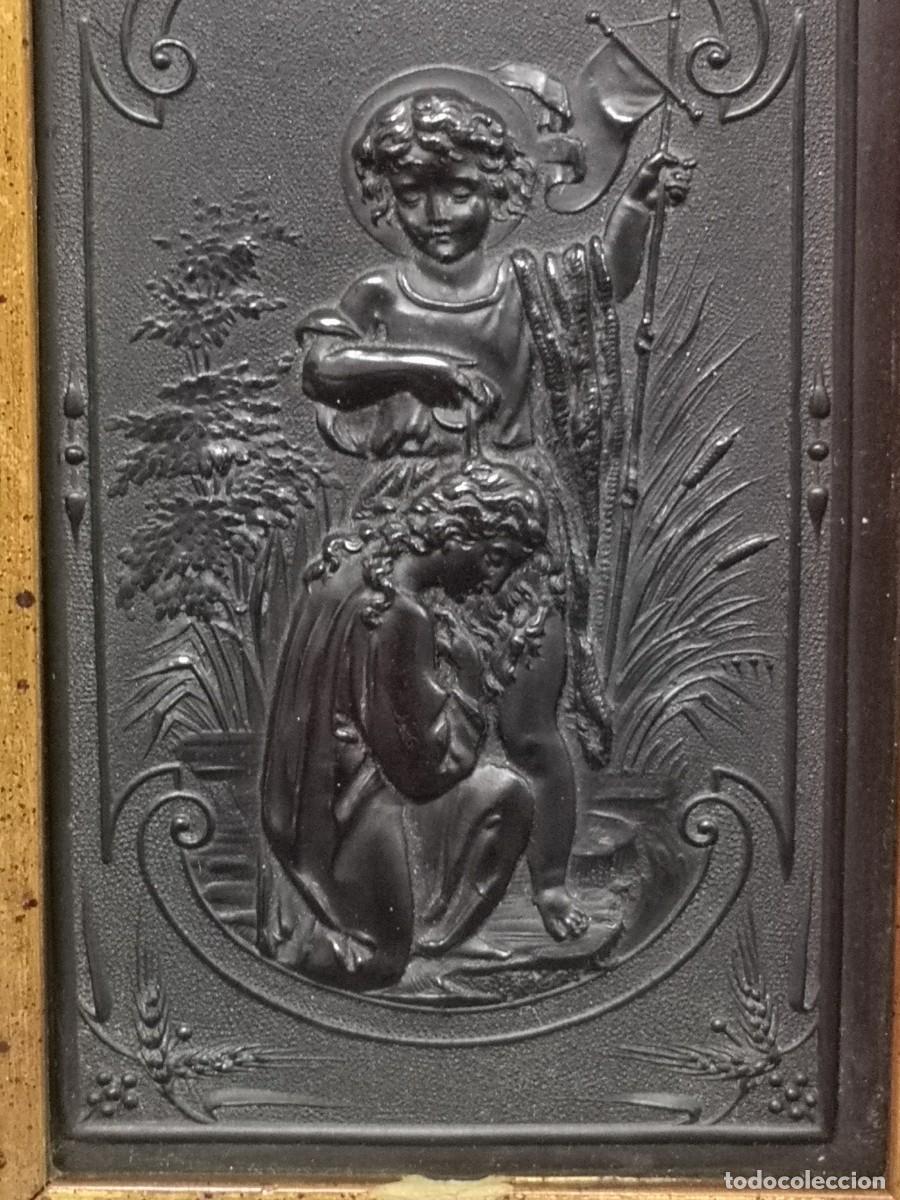 Antig&uuml;edades: MINIATURA RELIGIOSA EN EBONITA - Foto 4