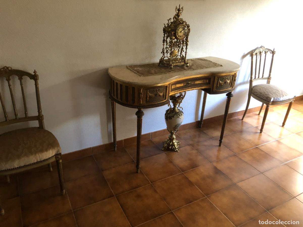 Antig&uuml;edades: entrada Lu&iacute;s XVI consola - Foto 1