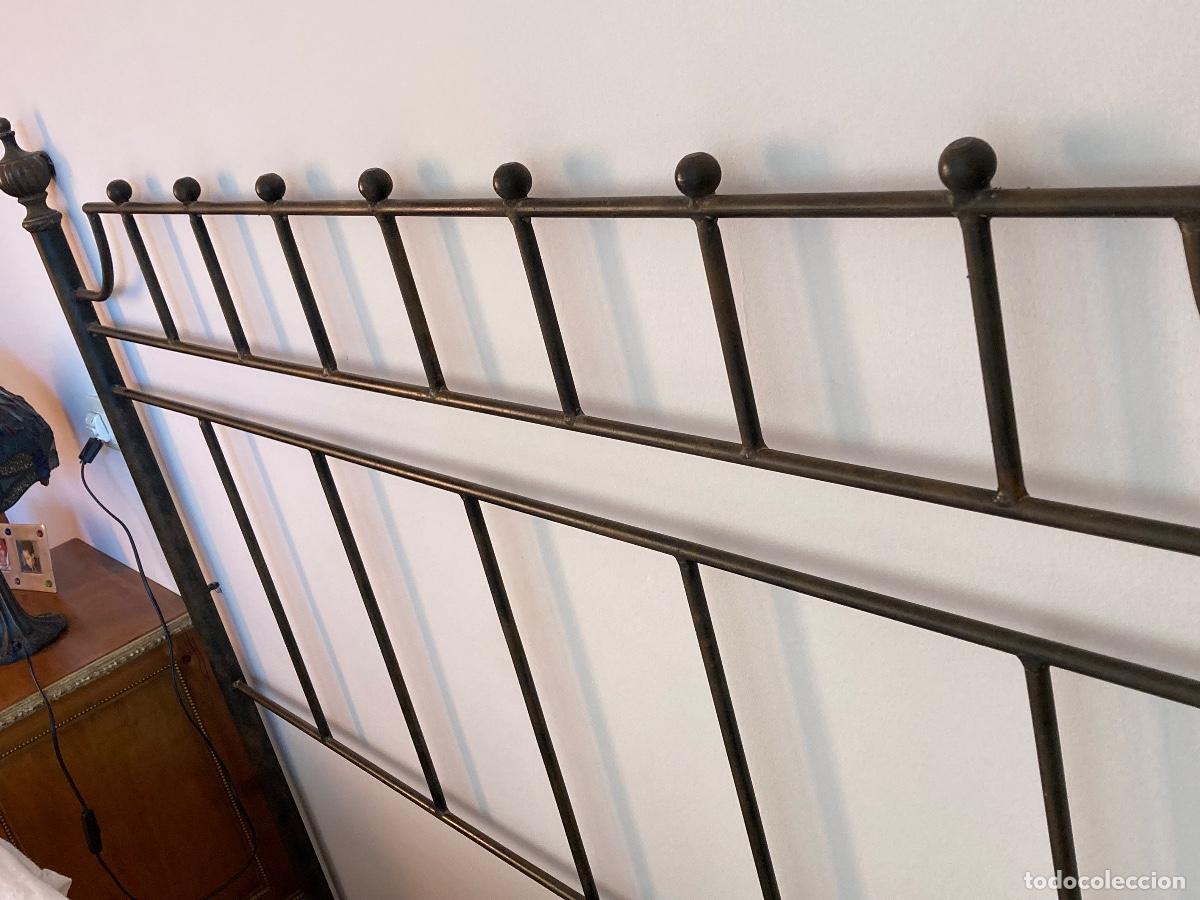 Antig&uuml;edades: CABECERO CAMA 1,50 EN FORJA - Foto 2