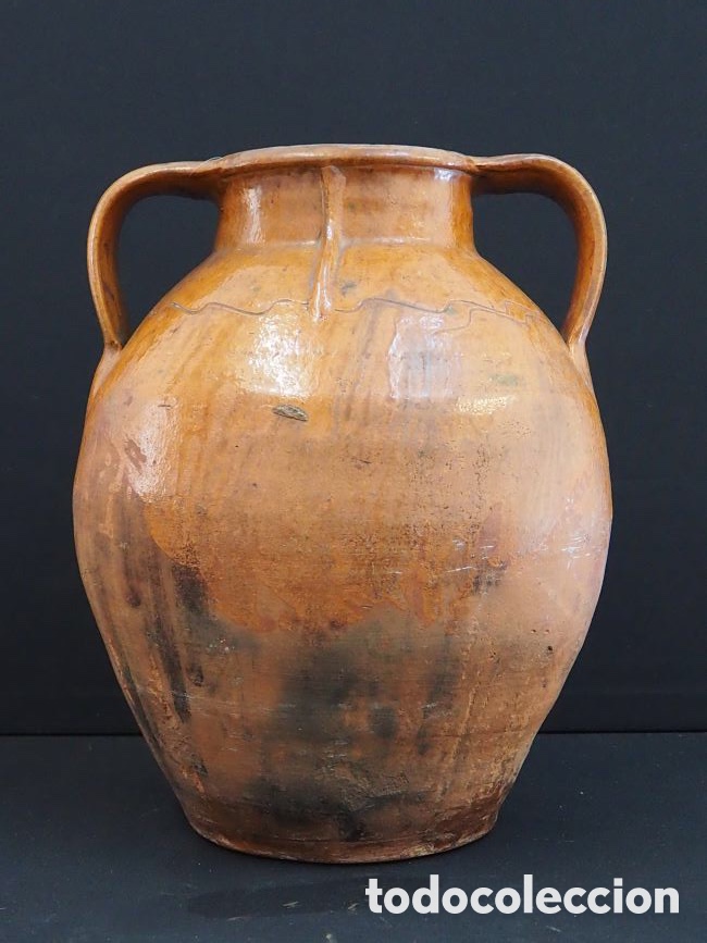Antig&uuml;edades: Antigua olla de TAJUECO (SORIA) - Foto 1