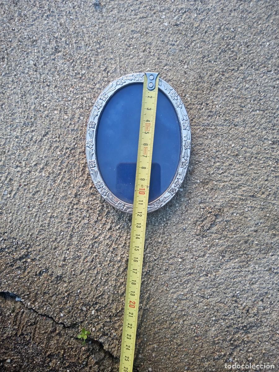 Antig&uuml;edades: BONITO MARCO OVAL PLATA 925 - Foto 8