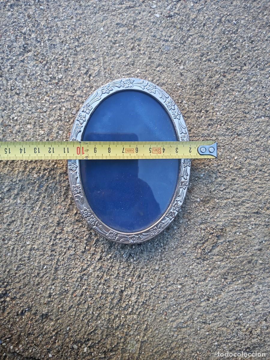 Antig&uuml;edades: BONITO MARCO OVAL PLATA 925 - Foto 9