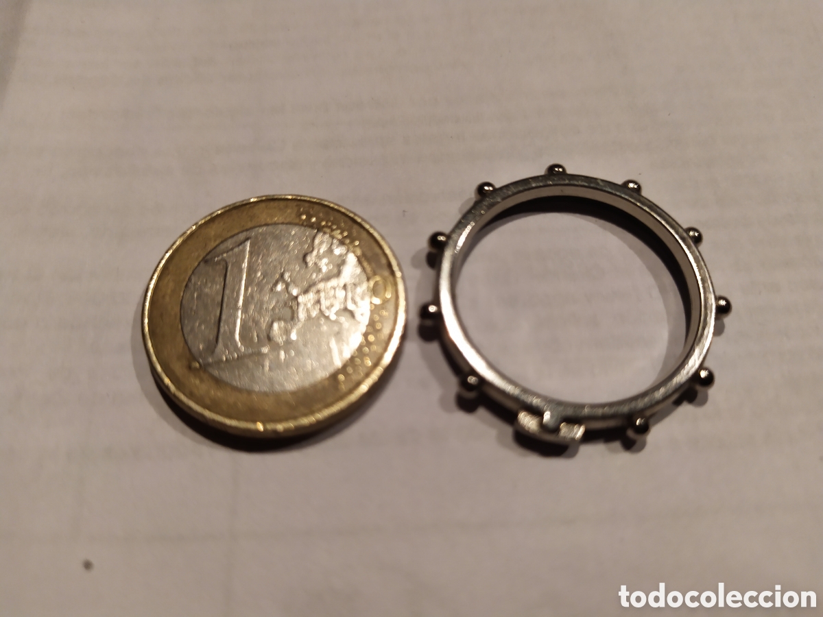 Antig&uuml;edades: Rosario de dedo anillo. - Foto 1
