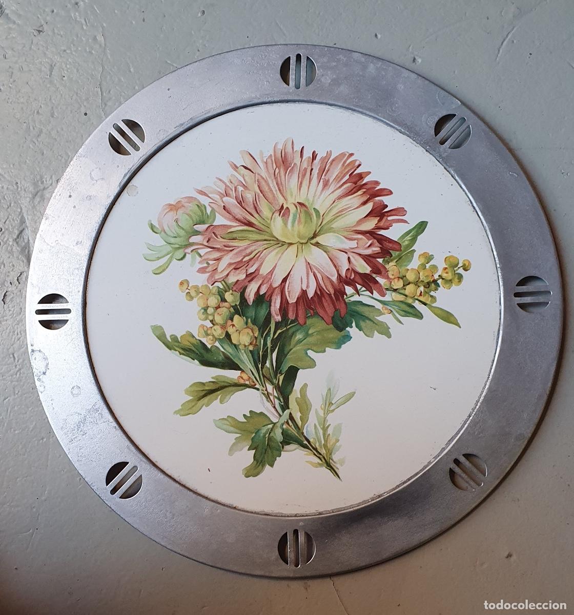 Antig&uuml;edades: Bandeja de porcelana biscuit - Foto 1