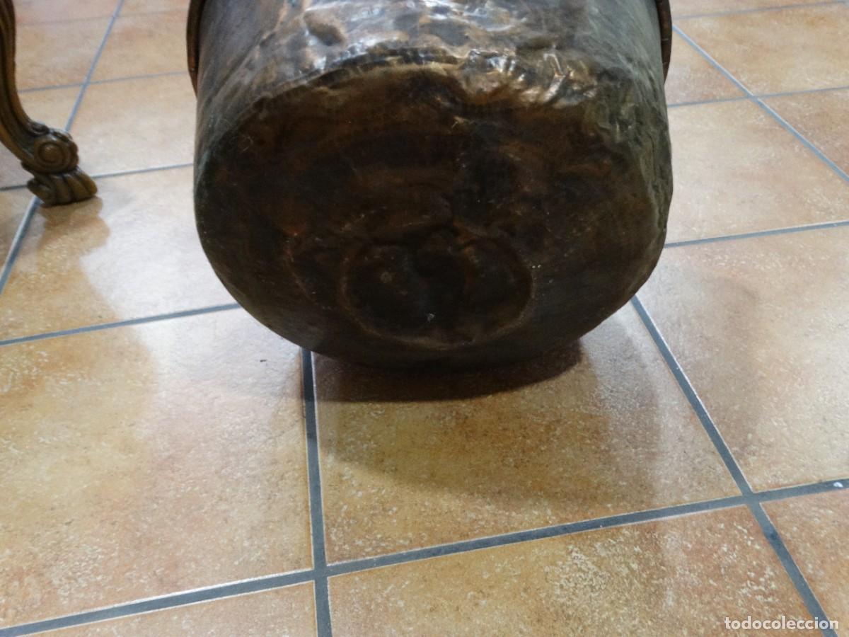Antig&uuml;edades: CALDERA DE COBRE ANTIGUA - Foto 7