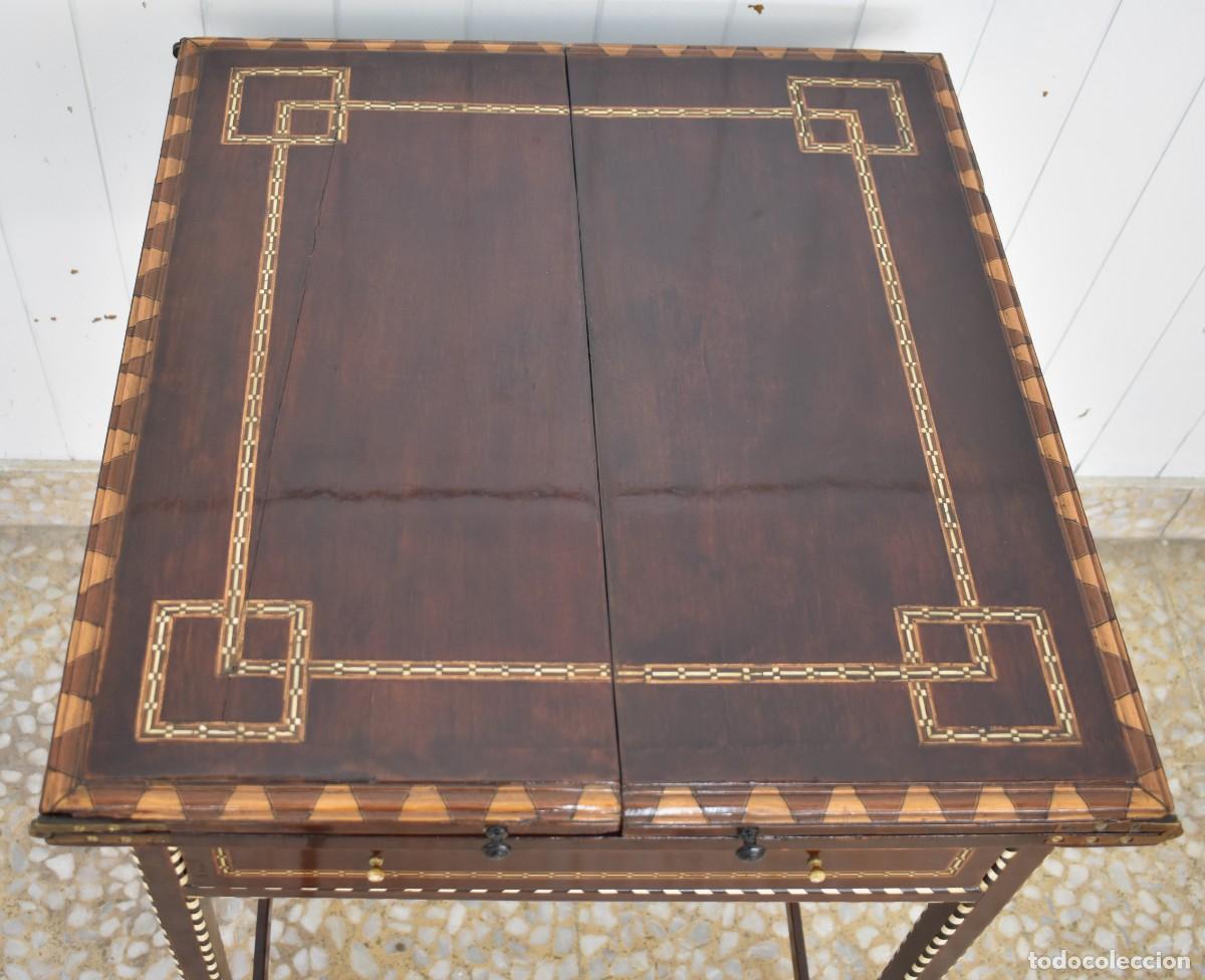 Antig&uuml;edades: MESA ESCRITORIO DE TARACEA - Foto 8