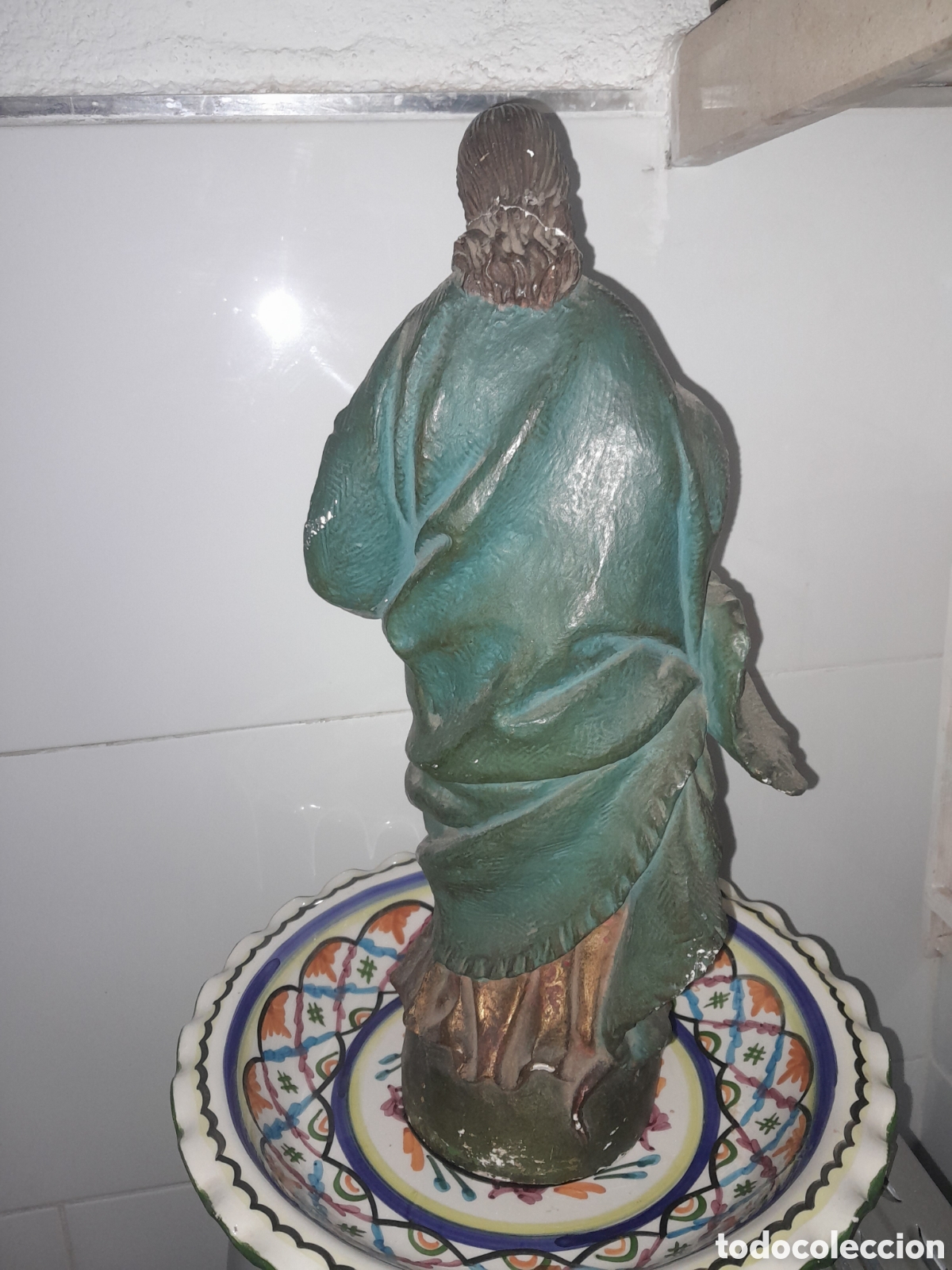 Antig&uuml;edades: Virgen en yeso - Foto 2