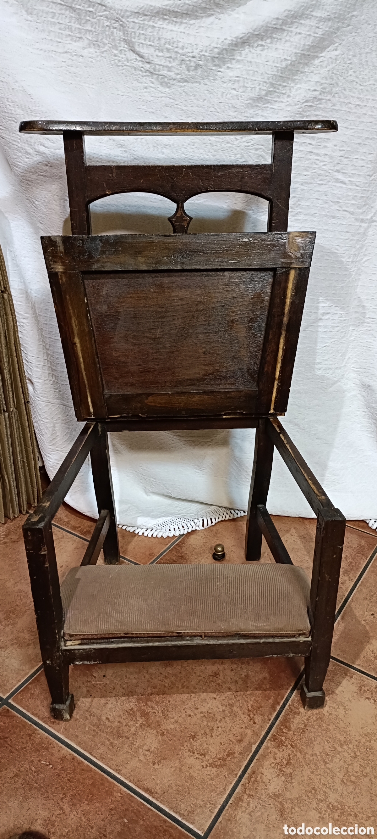 Antig&uuml;edades: Reclinatorio, iglesia antiguo - Foto 4