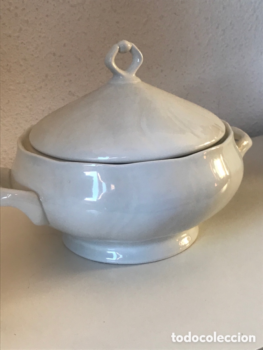 Antig&uuml;edades: Sopera porcelana ALLEGRO - Foto 1