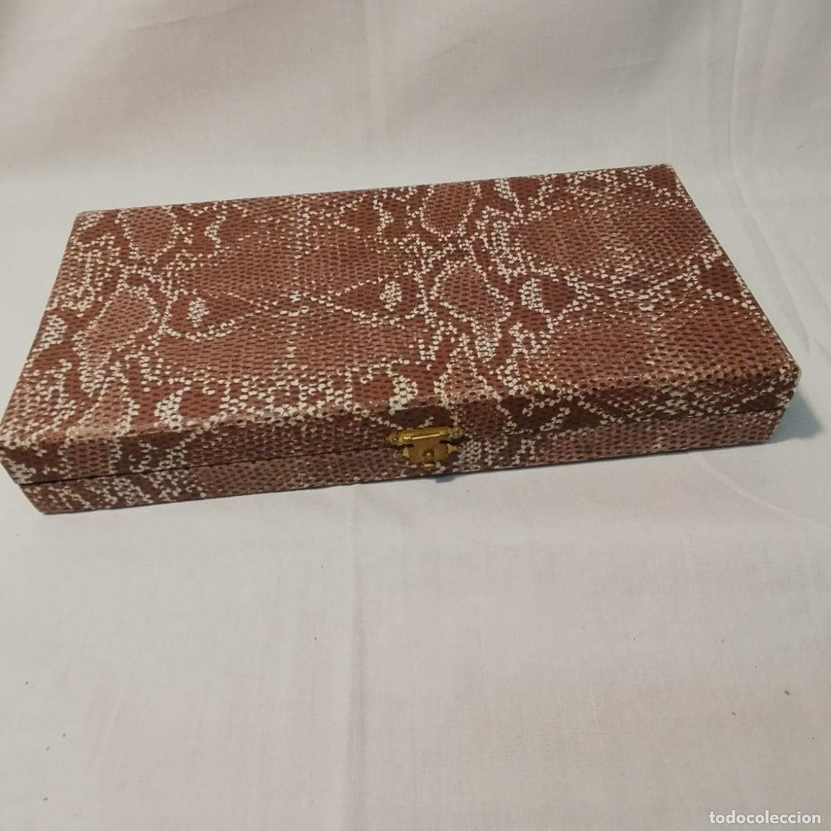 Antig&uuml;edades: ESTUCHE DE REGALO DE COMUNI&Oacute;N CON CUBIERTOS - Foto 5