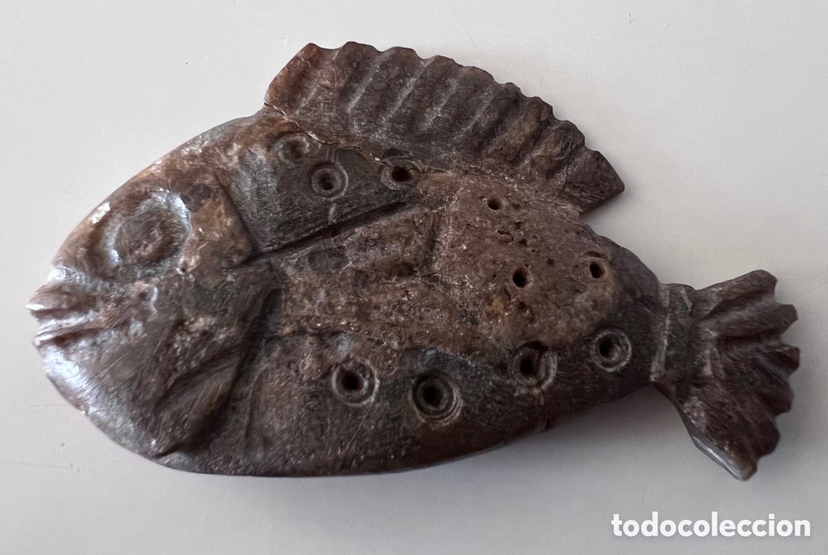 Antig&uuml;edades: Amuleto de Perca Nilotica Fara&oacute;nica - Foto 2