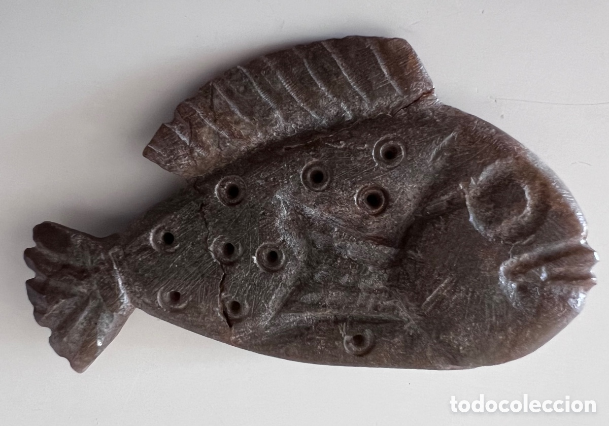Antig&uuml;edades: Amuleto de Perca Nilotica Fara&oacute;nica - Foto 3
