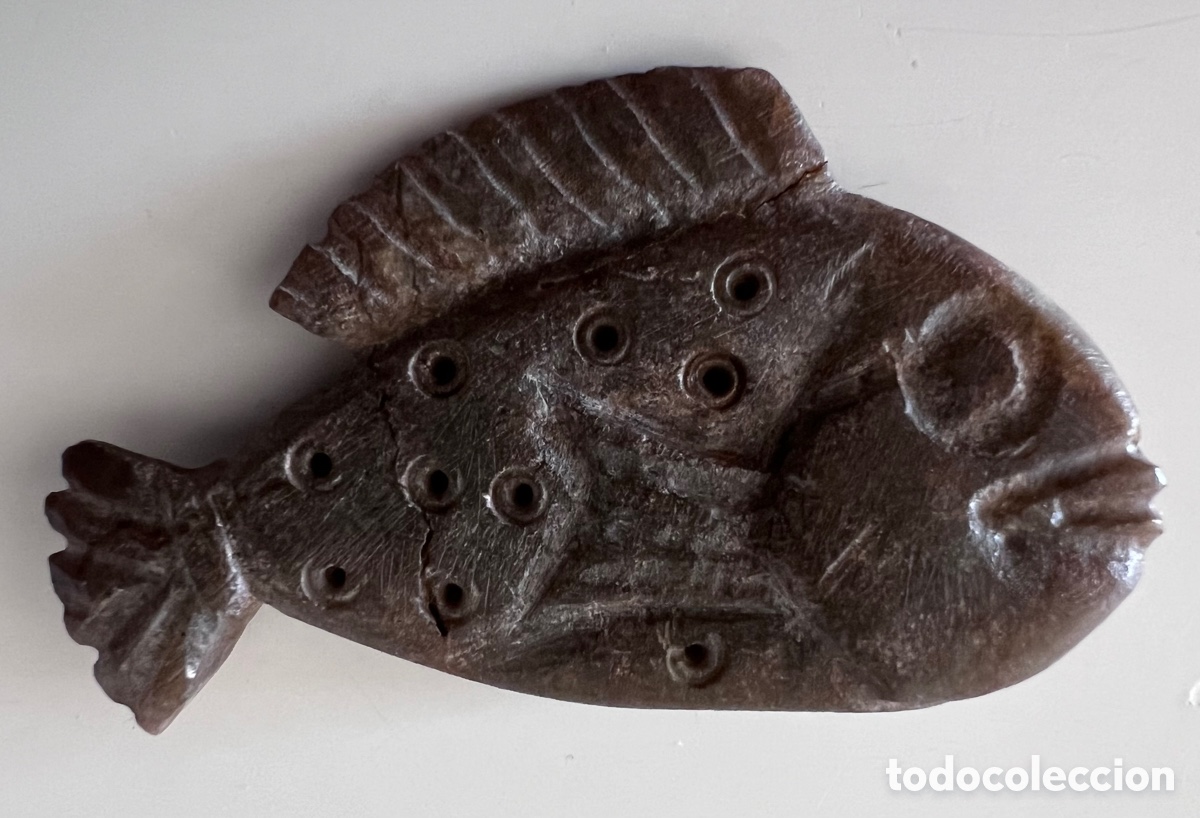 Antig&uuml;edades: Amuleto de Perca Nilotica Fara&oacute;nica - Foto 4