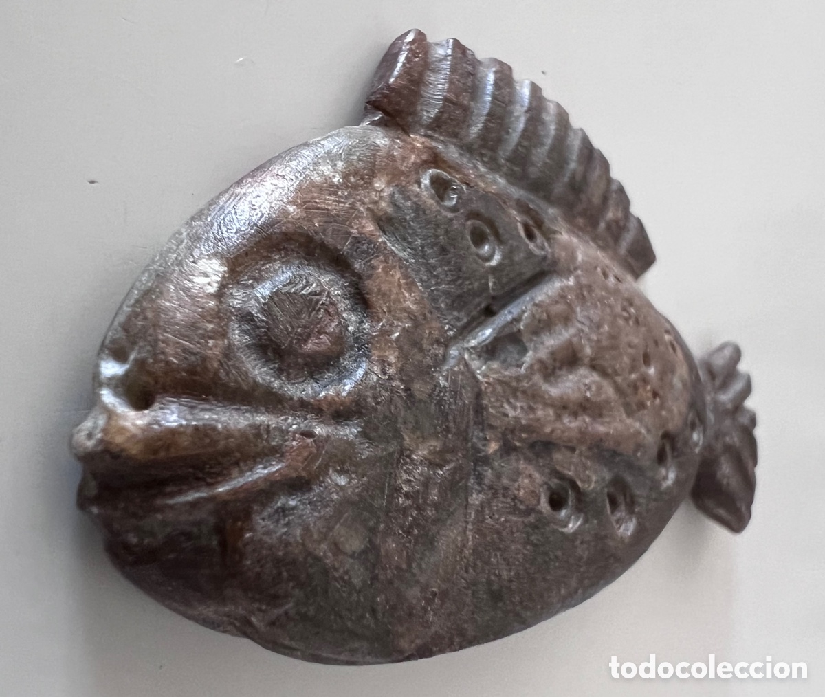 Antig&uuml;edades: Amuleto de Perca Nilotica Fara&oacute;nica - Foto 6