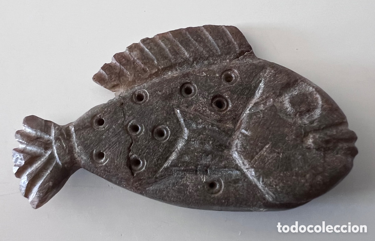 Antig&uuml;edades: Amuleto de Perca Nilotica Fara&oacute;nica - Foto 8