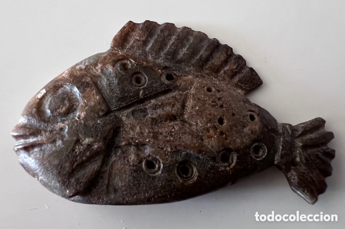 Antig&uuml;edades: Amuleto de Perca Nilotica Fara&oacute;nica - Foto 9