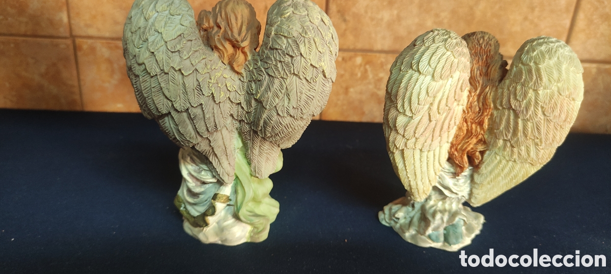 Antig&uuml;edades: FIGURAS DE ANGELES EN RESINA - Foto 4
