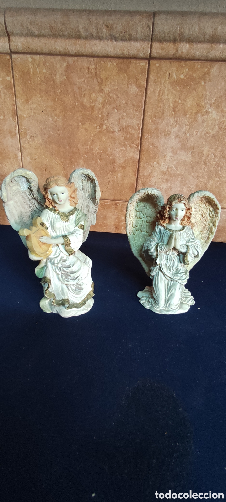 Antig&uuml;edades: FIGURAS DE ANGELES EN RESINA - Foto 5