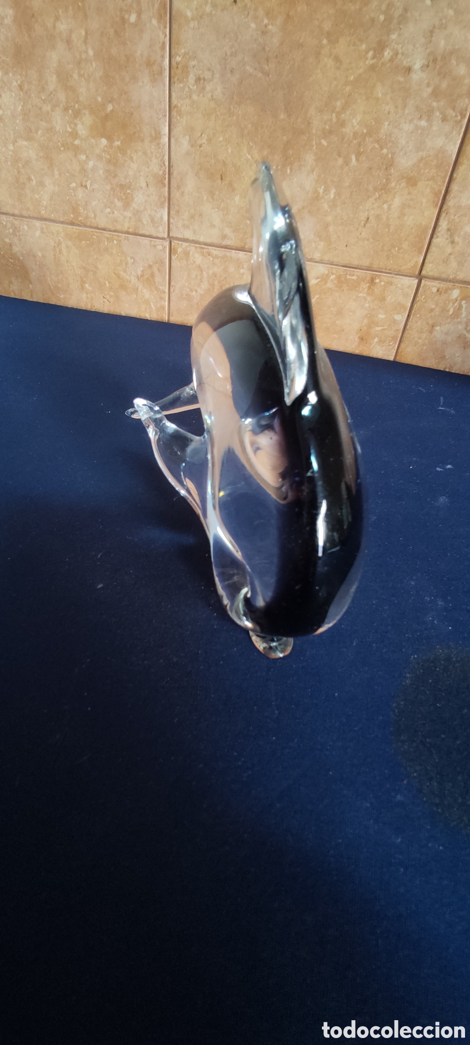 Antig&uuml;edades: FIGURA DELFIN CRISTAL DE MURANO - Foto 3